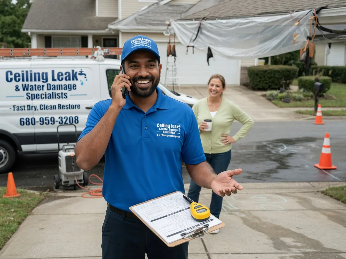 Ceiling Leak Cleanup Spring Valley, OH FAQs